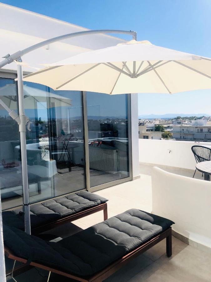 Amazing Suite At Glyfada With Sea View & Jacuzzi เอเธนส์ ภายนอก รูปภาพ